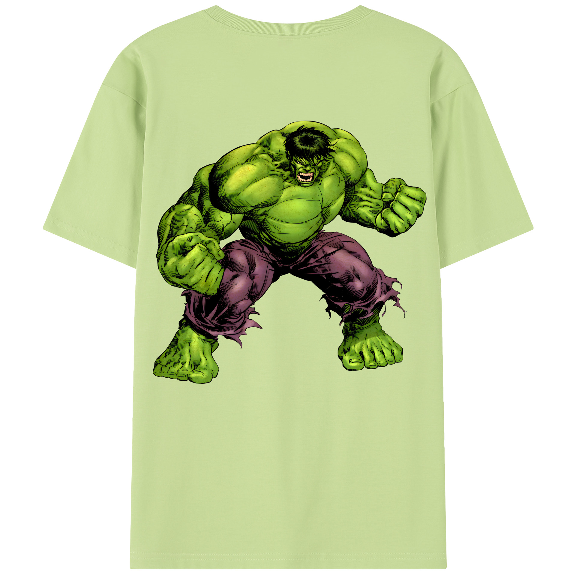 （画像用） アベンジャーズ The Avengers 綿100％半袖Tシャツ（背面プリント）
